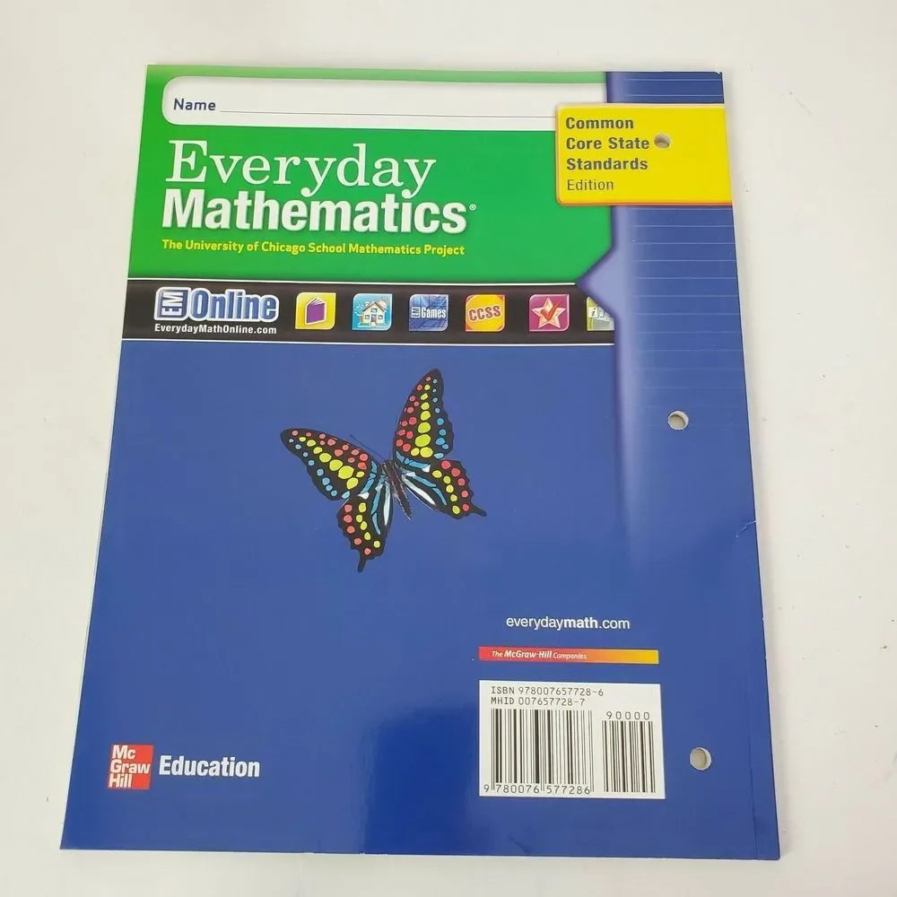 Everyday Mathematics HOME‎ Links Grade K Paperback Homeschool